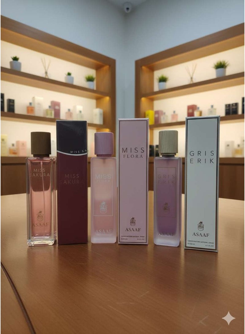 ASAAF PACKAGE ASAAF FOR WOMEN 3* PCS 200 ML - Image 1