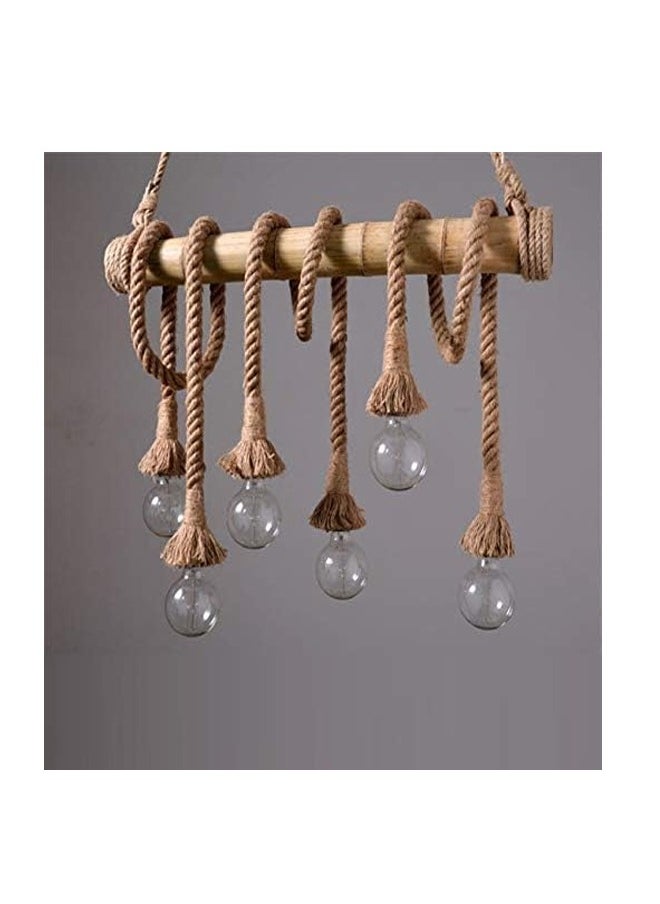 ATM Pack of 6 Rope Pendant Light  - Image 2
