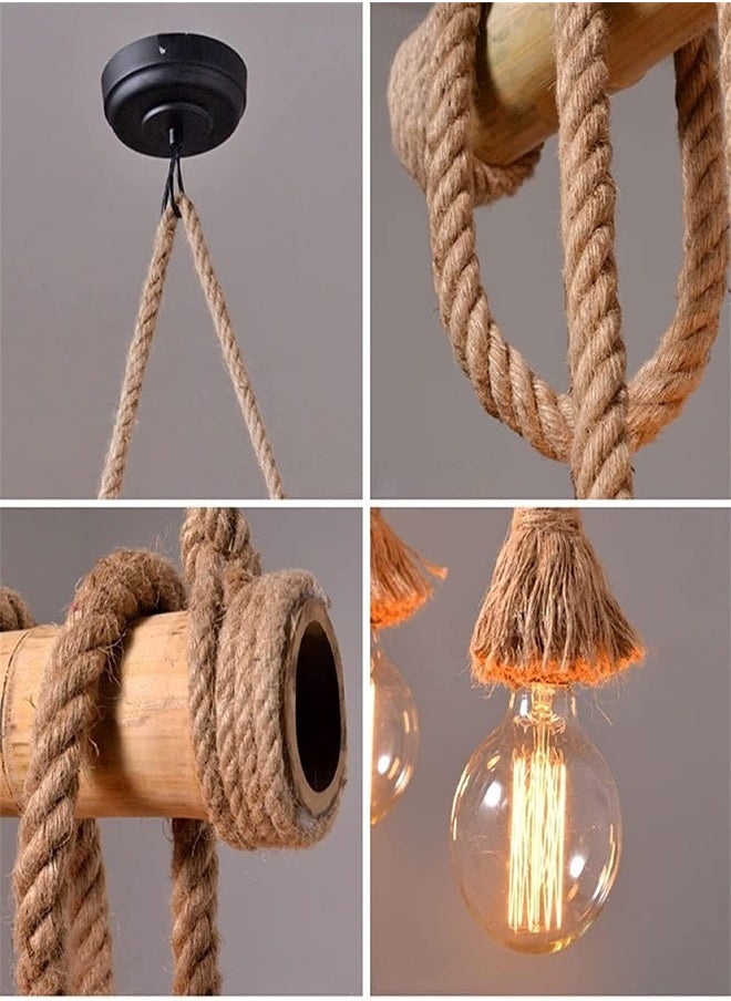 ATM Pack of 6 Rope Pendant Light  - Image 3