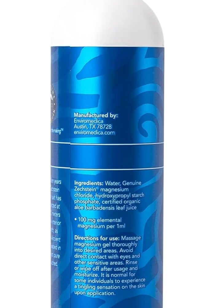 Ancient Minerals Magnesium Gel with Aloe Vera - 8oz Topical Magnesium Gel for Sports Recovery and Massage Therapy - Image 5