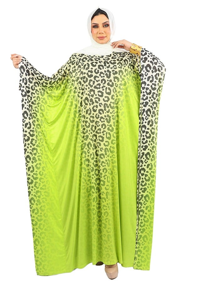 Zmurud Jersey Jalabiya- printed  - Image 1