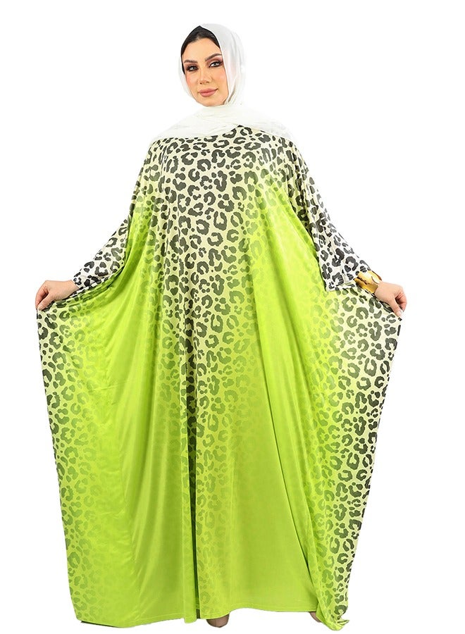 Zmurud Jersey Jalabiya- printed  - Image 3