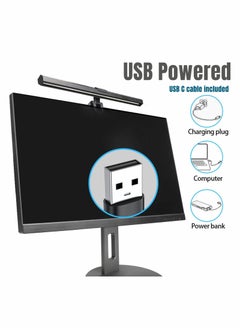Y&D Computer Monitor Light Bar, 40CM LED Eye Protection Desk Lamp, E-reading Work with Touch Control No Screen Glare and Flicker  - Image 4