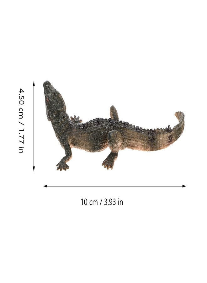ARTIBETTER 1 Set for Realistic Biological Ornament Wild Early Crocodile Kid Kids Action Toy Themed Education Wildlife Educational Figurine Figure Growth Figures Favor - Image 2