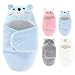 SEVDO Swaddles for NewbornsPersonalized Baby Sleep SackInfant Cute Plush Receiving Blanket 06 Months for Girl Boy Blue Bear - Image 2