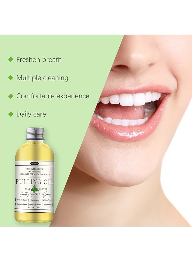 WoodSleep Pulling Oil,Cocofresha Coconut Pulling Oil,Pure Organic Coconut Oil Pulling 4 Oz Mint Flavor,Organic Coconut Oil Pulling Oil,Organic Coconut Oil Pulling Mint Flavor -120ml  - Image 5