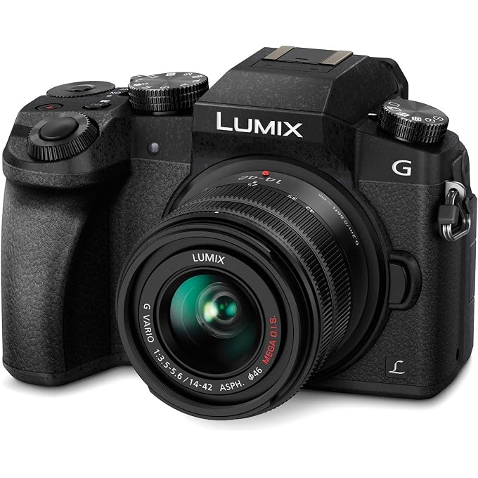 rayihni LUMIX G7 4K Digital Camera, with 14-42mm Mega O.I.S. Lens, 16 Megapixel Mirrorless Camera, 3-Inch LCD, DMC-G7KK (Black) | 16MP Micro Four Thirds Sensor, 4K Video and 4K Photo, 14-42mm F3.5-5.6 Mega O.i.s. Kit Lens, 3 Tilt Touchscreen - Image 2