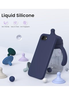 DUSALA iPhone 16e Case Cover Premium Silicone with Soft Microfiber Lining Anti-Scratch Shockproof Protective Phone Cover for iPhone 16e 6.1-inch  - Image 4