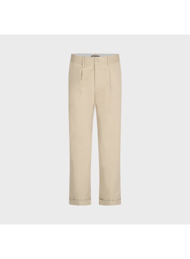 Zara men's Light Luxury Minimalist High-end Straight-leg Pants - Image 2
