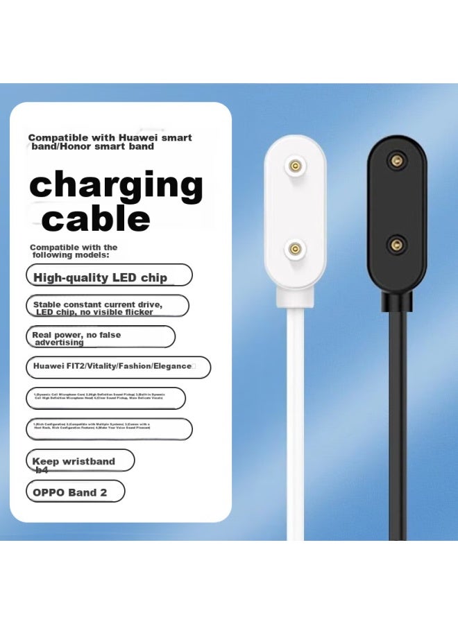 KOVOL Kewo Charging Cable Compatible With Huawei Band 10/9/8/7/6/nfc Watch Fit3/2, Huawei Children's Phone Watch Charging Cable, 5x4x/pro Honor 7 Magnetic Charging - Image 1