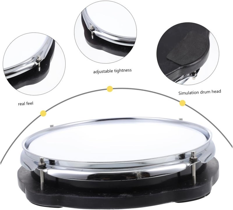 UPKOCH Dumb Drum Trainer Simple Dumb Drum Practicer Musical Instrument Accessory - Image 3