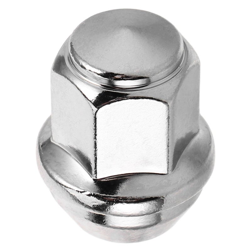 14x1 5mm Solid Silver Wheel Nut Covers Reinforced Lug Bolt Caps for SUV Sports Car - Image 2