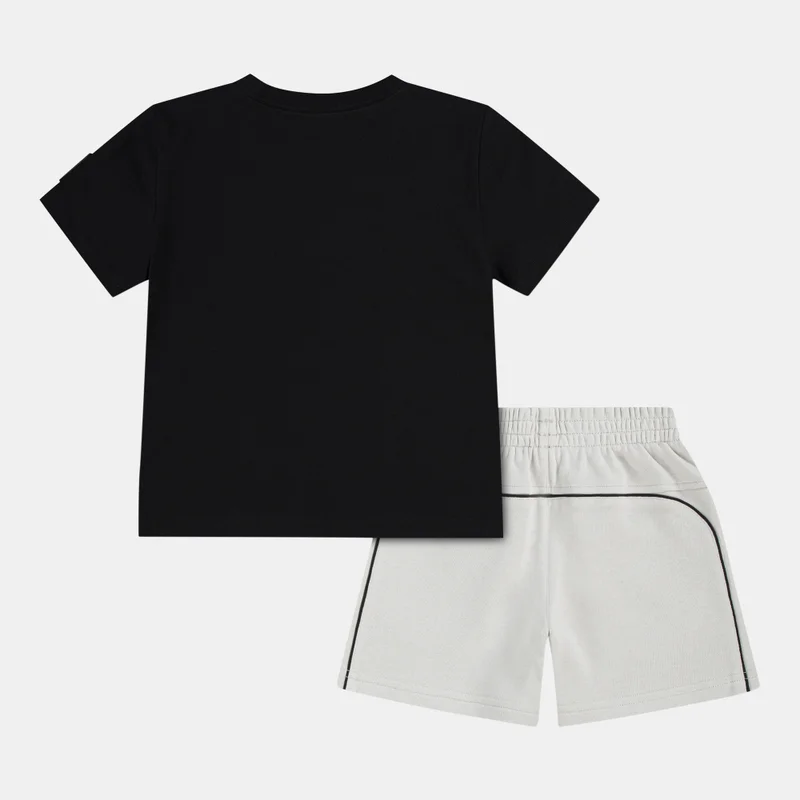 نايكي Kids' Air Fleece T-Shirt and Shorts Set