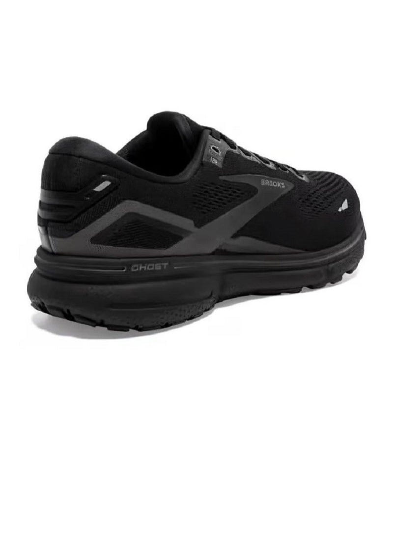 Brooks Ghost 15 Cushioning Professional Men and Women  Running Shoes Pure Black - Image 4