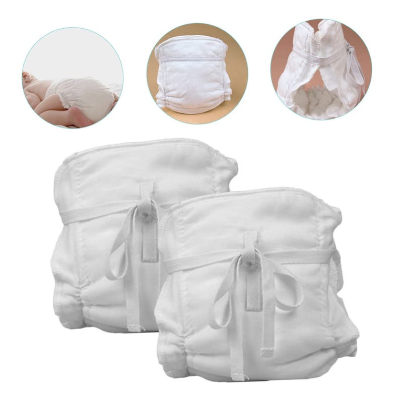 Reusable Cotton Diaper Training Pants for Boys Girls Washable Soft Comfortable Newborn - Image 4