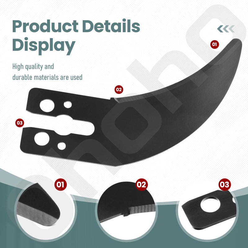 Ohoho N506855 Table Saw Riving Knife for Dewalt DWE7491RS DWE7491RS DWE7491RSR - (Not suitable for DWE7485) Black - Image 3