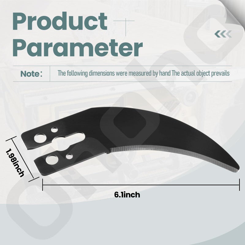 Ohoho N506855 Table Saw Riving Knife for Dewalt DWE7491RS DWE7491RS DWE7491RSR - (Not suitable for DWE7485) Black - Image 2