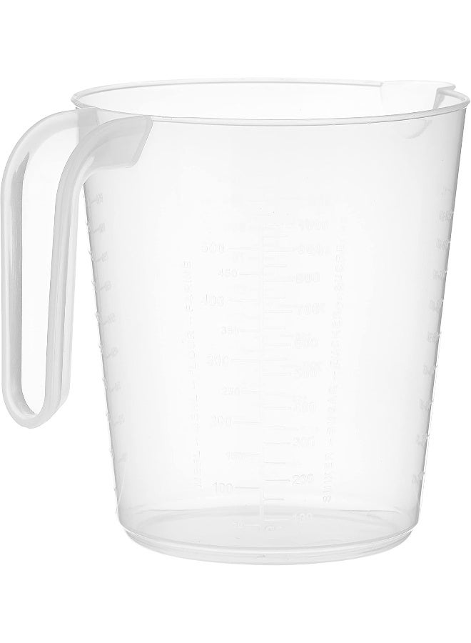 Prestige Transparent Measuring Pot With Handle White 1Liters - Image 4