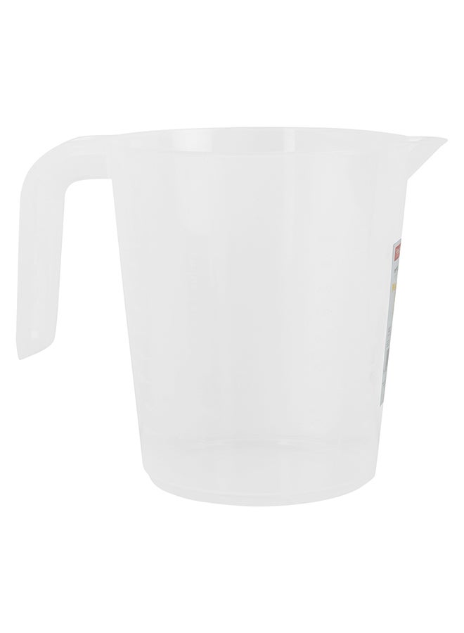 Prestige Transparent Measuring Pot With Handle White 1Liters - Image 1