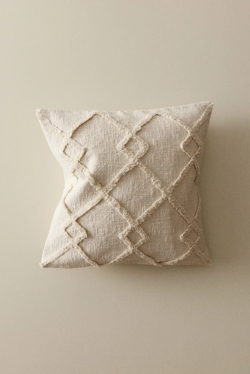H&M Tufted cotton cushion cover