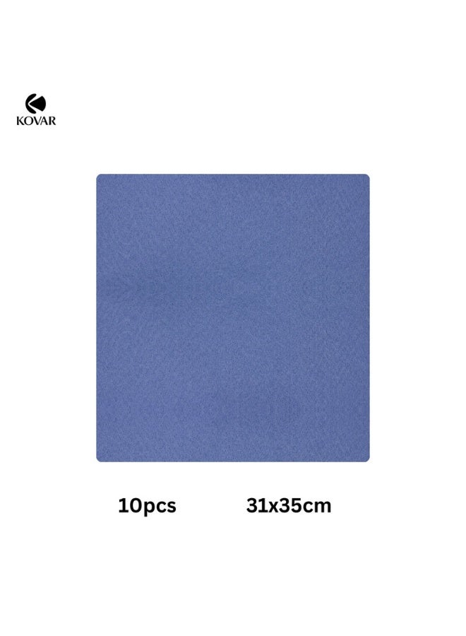KOVAR Reusable Cleaning Cloths – Super Absorbent, Durable, Eco-Friendly Microfiber Towels for Home, Kitchen, and Car, Machine Washable, Multipurpose Cleaning Cloths for Dusting, Wiping, Polishing & Scrubbing-10 PCS - Image 2