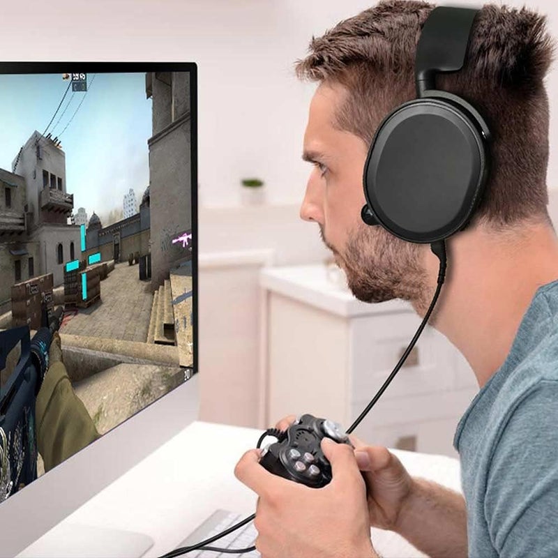 ام جي كور كابل صوت بديل متوافق مع سماعات الرأس للألعاب SteelSeries Arctis 3 و Arctis 5 و Arctis 7 و Arctis Pro (ذكر إلى ذكر) - Image 5