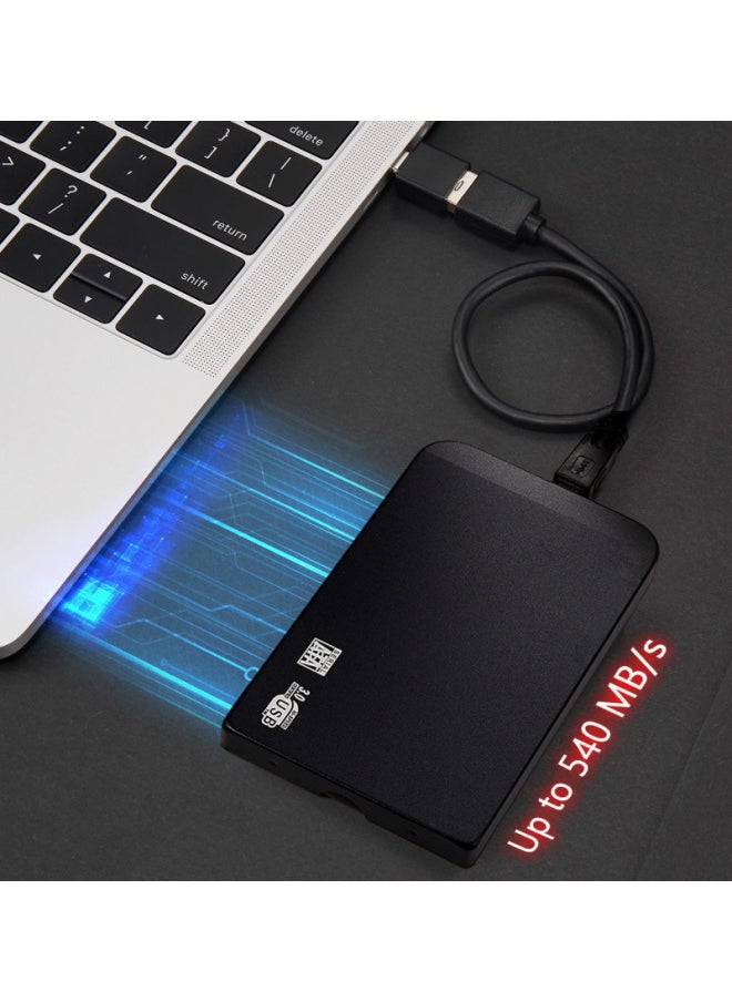 16TB 12TB 8TB 4TB 2TB 1TB Mobile Hard Disk USB3.0 External Mobile Hard Disk-Capacity:6TB-Interface:Black