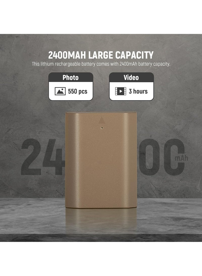 Neewer NP-FZ100 2400mAh Battery with Type-C Power Port for Sony Cameras - Image 3