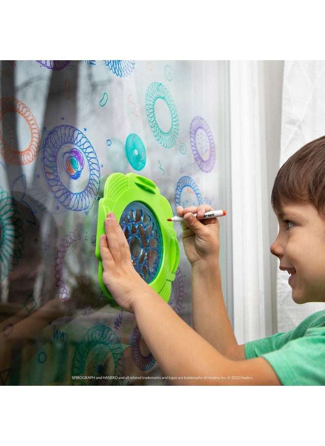 Spirograph Spirograph - Window Designer - Art and Craft Kit for Kids - Design on Windows and Mirrors - Easy-to-Clean - for Ages 7+  - Image 5