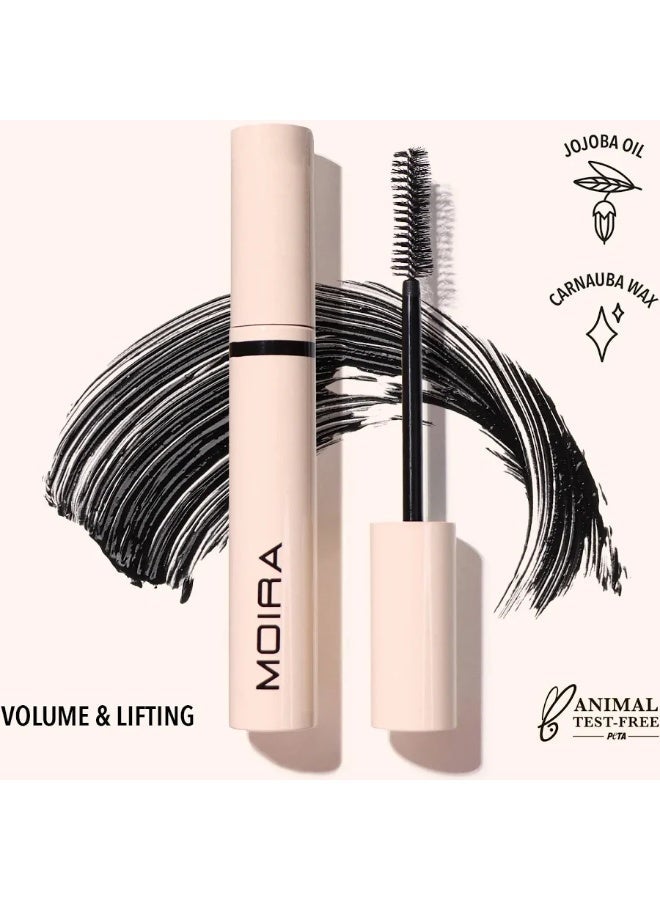 Moira Volume & Lifting Mascara 002 Black 8g - Image 3