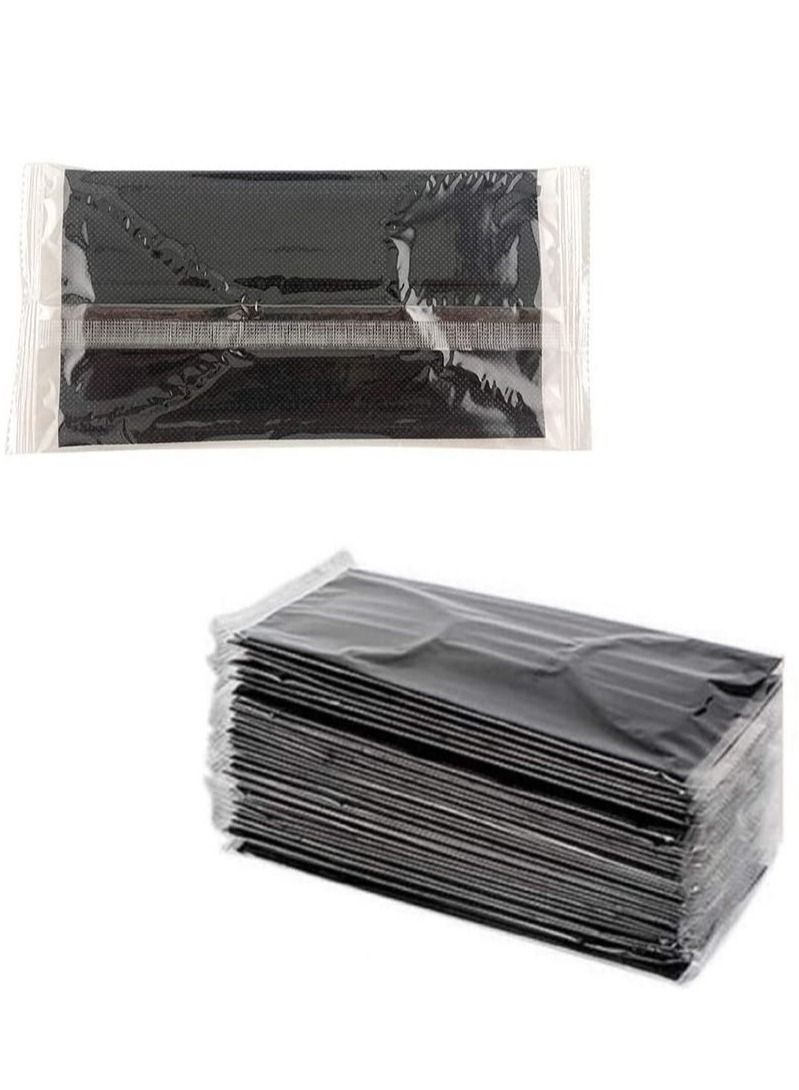 Dada DADA Individually Packaged 3 Layer Disposable Protective Face Mask, Premium Quality Face Mask with Elastic Ear Loop. Specially Designed for Adults (50pcs Individually Wrapped/ box) (Black&White)  - Image 2