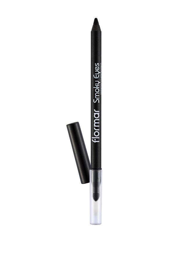 flormar Smoky Eyes Waterproof Eyeliner 001 Carbon Black - Image 1