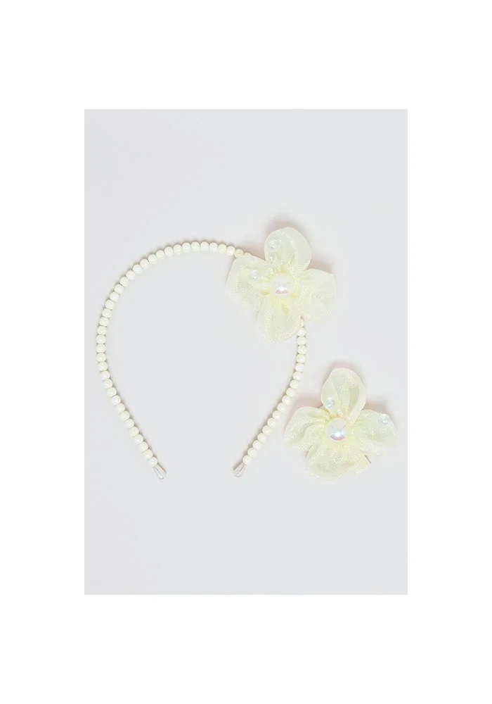 أر أند بي Hairband & Hairclip Set
