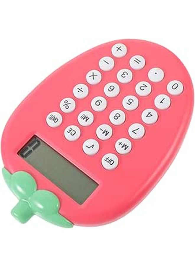 Solar Powered Handheld Calculator Office Counting Tool with Large Display - Image 1