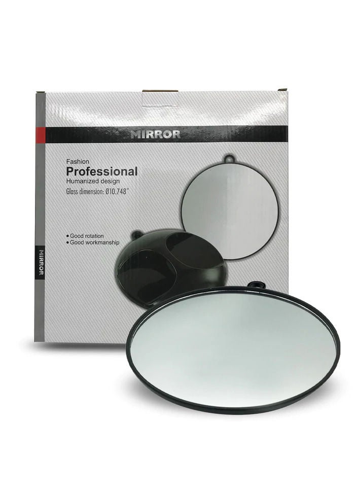 مرآة يد بيوتي دائرية بمقبض - Image 1