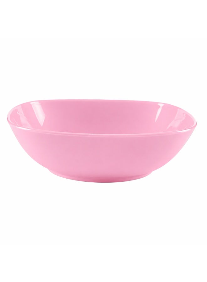 Multi-purpose deep serving bowl set, code 1051 – 1 piece – 18.5 x 18.5 x 5.5 cm – Microwave and freezer safe – Ideal for salads, pasta, and soups