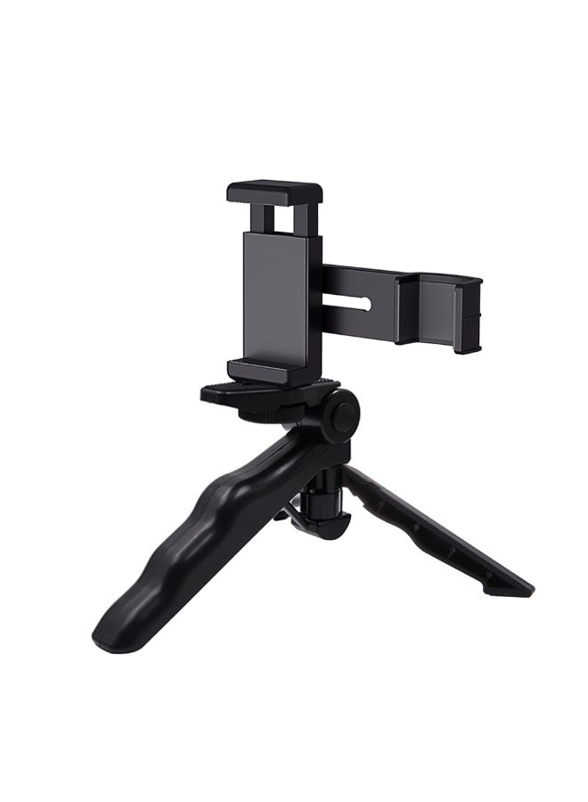 NIBEMINENT Smartphone Fixing Clamp Mount Bracket With Detachable Tripod Black - Image 4