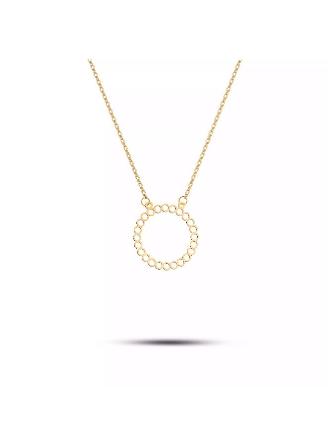 Ruby Art Gold 18K Pure Gold Women’s Necklace – Elegant & Premium Design-  1.39 Gram - Image 1
