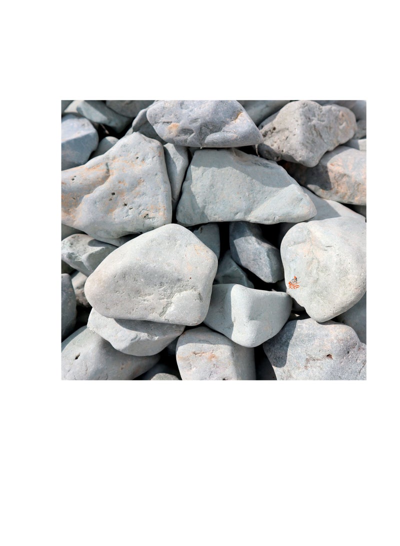 KNP Green River stone Natural Garden Material 3-5 cm 20kg - Image 1