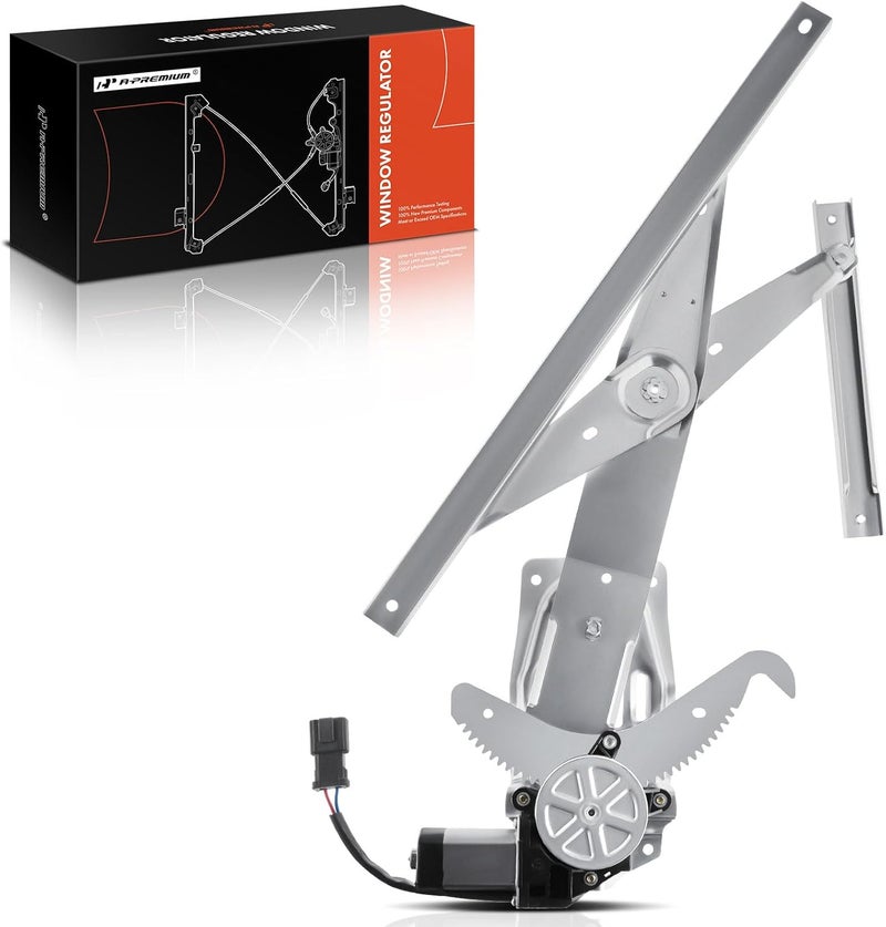 A-Premium Power Window Regulator and Motor Assembly for Ford Taurus 1996-2007, Mercury Sable 1996-2005 - Front Left Driver Side - Image 1