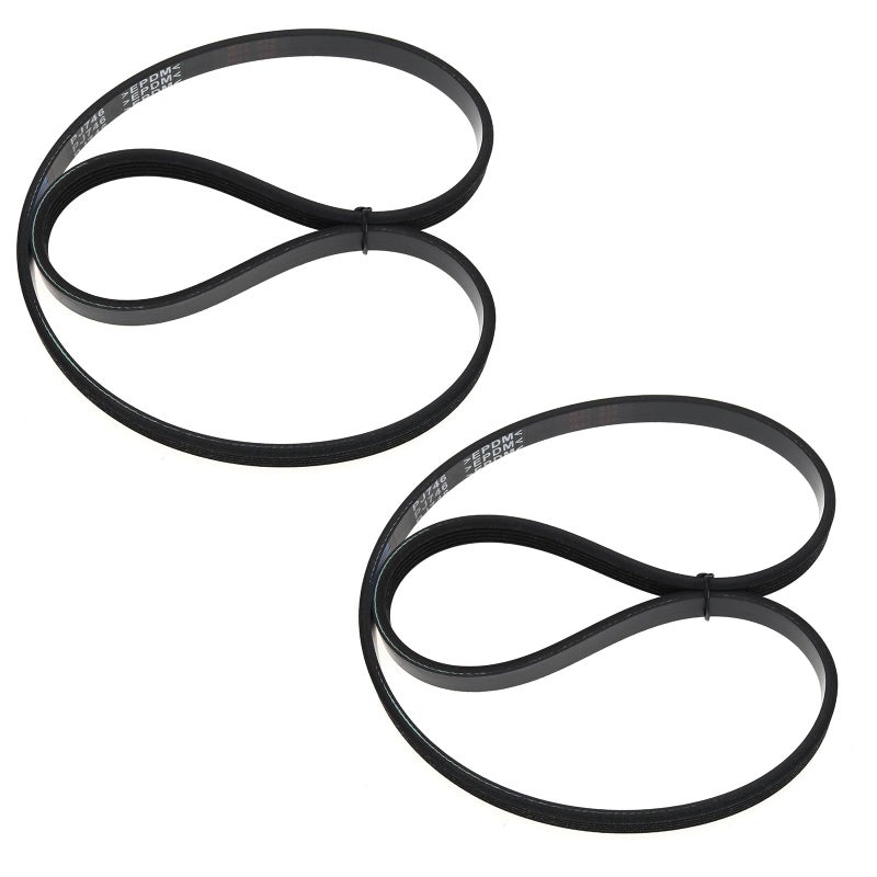 Create idea Create idea 2 Pcs Drive Belt 5PJ746 V Belt Compatible with Stihl TS410 Disc Cutter Replaces 9490-000-7901 Rubber Closed  - Image 1