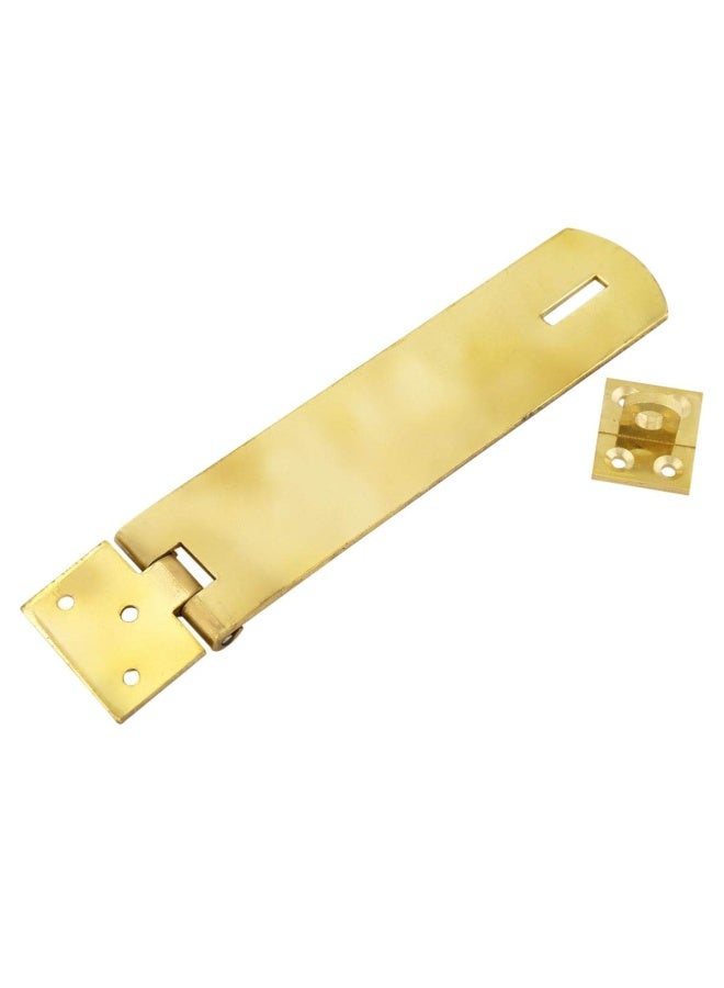 ROBUSTLINE Hasp And Staple - Gold 6 Inches - Image 1