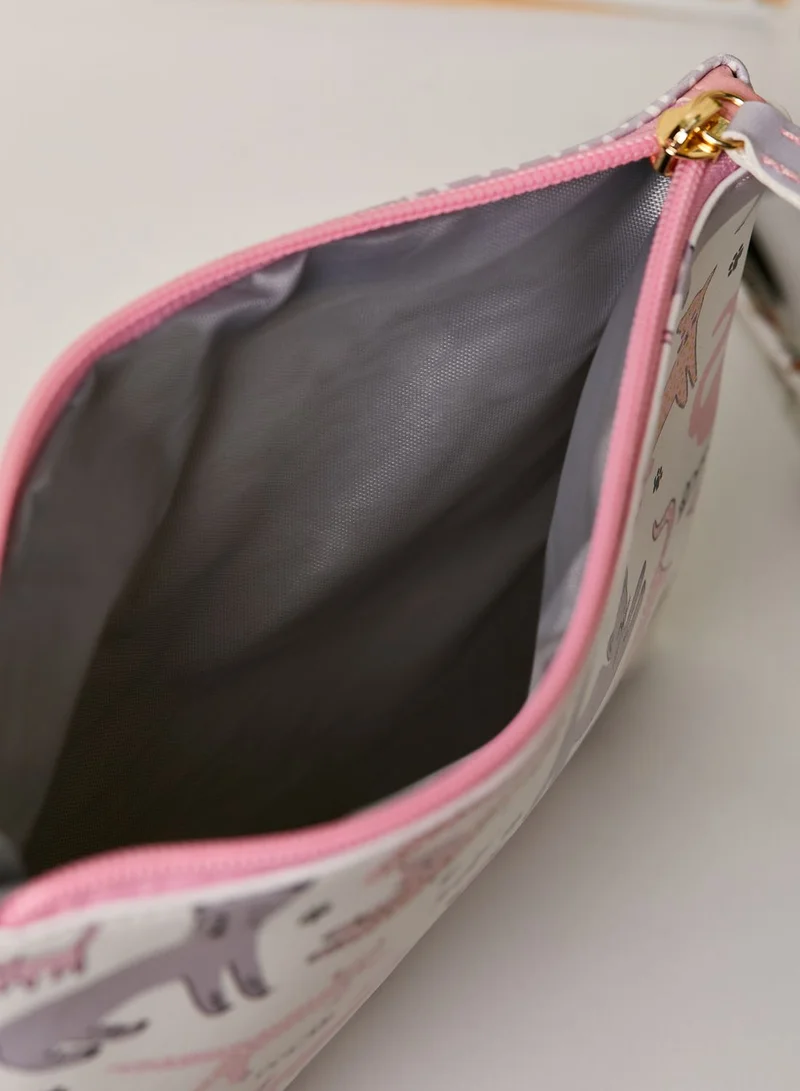 House Of Disaster Over The Moon Cat Pouch With Strap