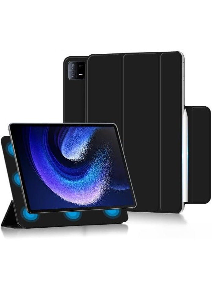general Xiaomi Mi Pad 6 Max Double-sided Magnetic Case, 14-inch Buckle Protection Case for Mi Pad 6 Leather Case - Image 1