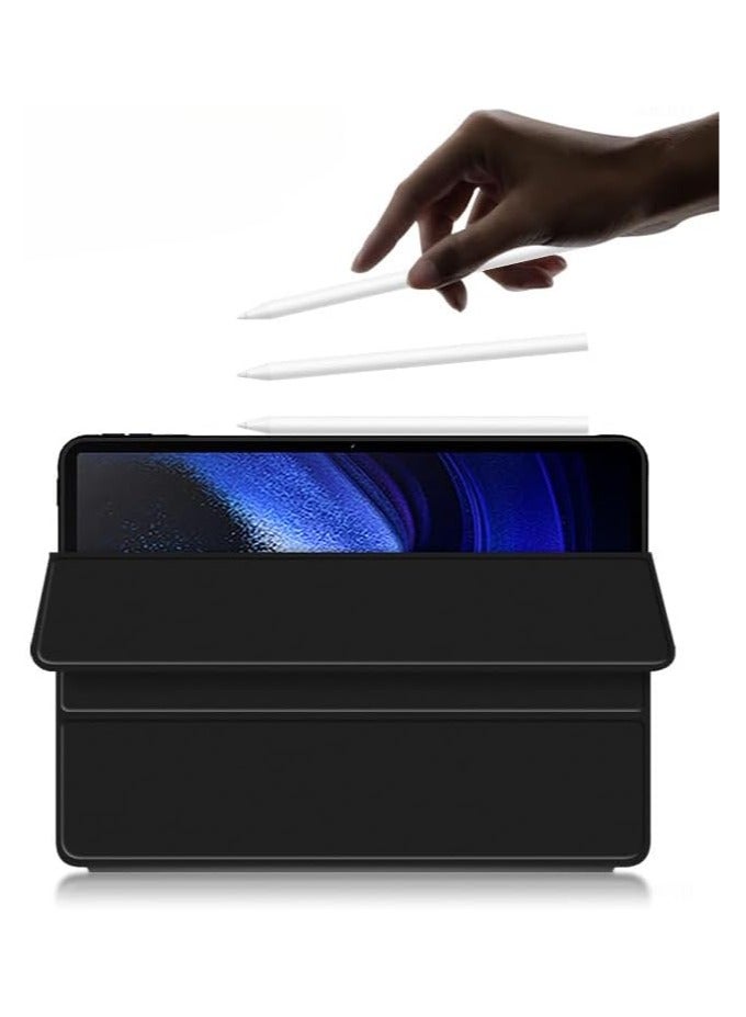 general Xiaomi Mi Pad 6 Max Double-sided Magnetic Case, 14-inch Buckle Protection Case for Mi Pad 6 Leather Case - Image 5
