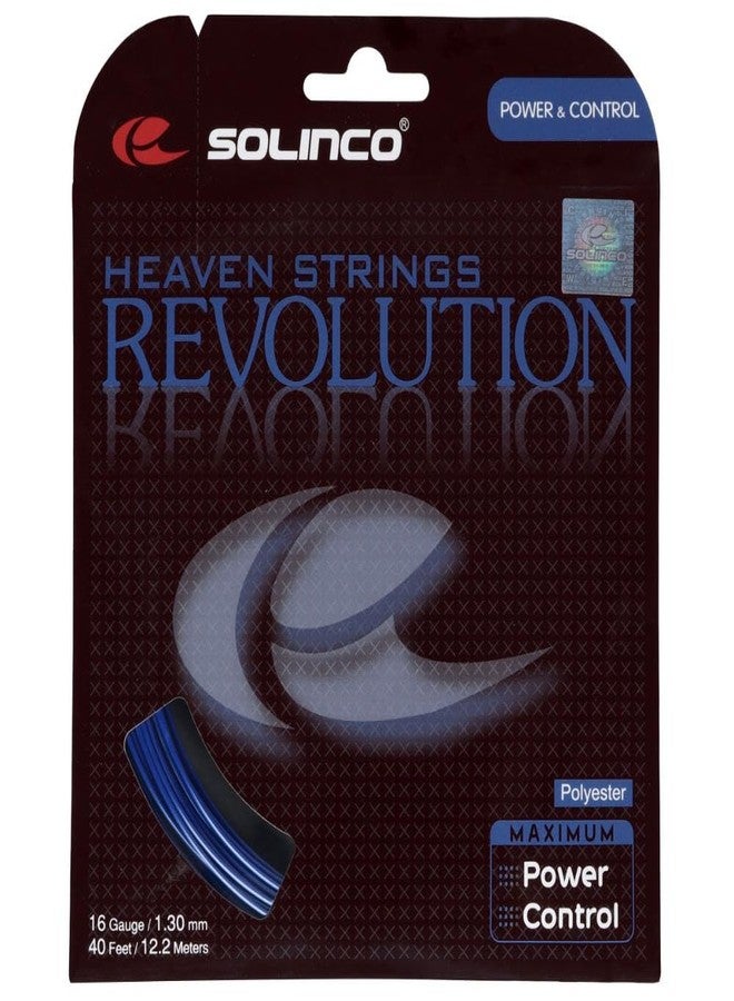 Solinco Revolution Tennis String Set-Blue-16 - Image 1