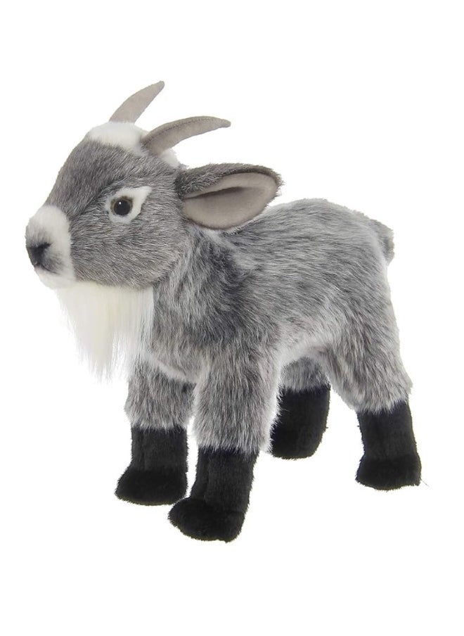 Bearington Collection Bearington Garret Plush Gray Goat Stuffed Animal, 12 Inches  - Image 2