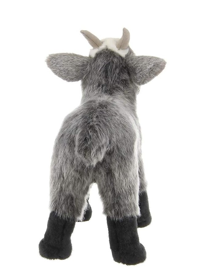Bearington Collection Bearington Garret Plush Gray Goat Stuffed Animal, 12 Inches  - Image 4