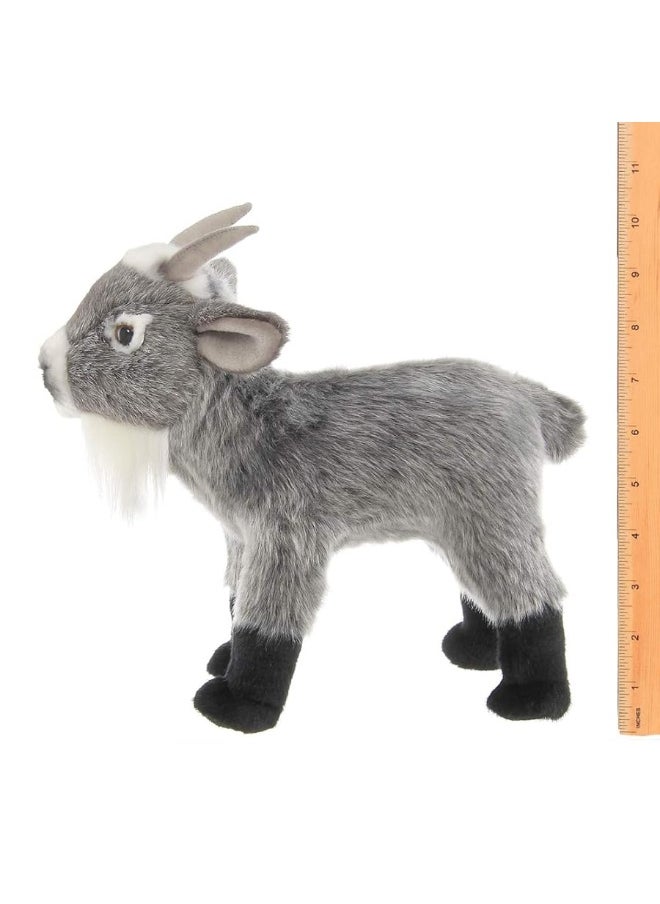 Bearington Collection Bearington Garret Plush Gray Goat Stuffed Animal, 12 Inches  - Image 5