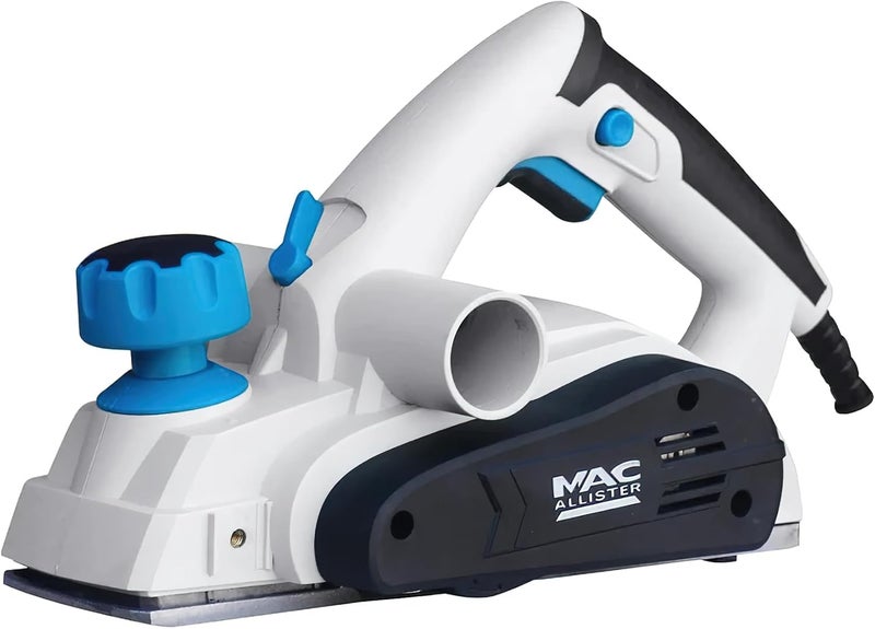 Mac Allister Mshp900 900W 230-240V Corded Planer, 3 Mm Size, White/Black - Image 1